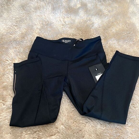 SUGOI WOMEN'S PRISM CROPS black M - Picture 1 of 13